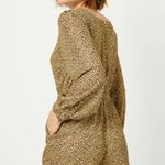 Hayden Printed Long Sleeve Smock Waist Romper - Size Small Photo 1