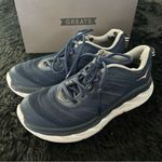 HOKA one one akasa blue athletic lace up shoes sneakers women’s 9.5 Blue Photo 1