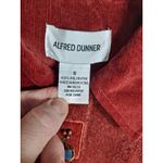Alfred Dunner  Burgundy Polyester Floral Embroidered Cardigan Jacket‎ Size 8 Photo 5