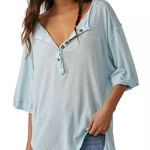 Free People  Maribell Henley Top size M Photo 0