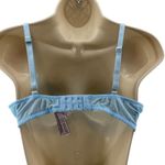 Victoria's Secret  Dream Angels Breaker Blue Lemon Embroidery Demi Bra 36D Photo 6