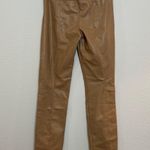 ZARA NWOT Split Hem Skinny Faux Leather Pant A103 Photo 2