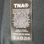 Aritzia Tna Mini Dress XL Black Micro Rib Knit Bodycon Soft Modal Blend Casual Photo 10