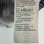 Denim & Co  Abstract Print Short Sleeve Blouse Shirt Womens XS Blue Photo 7