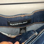 Bandolino  Straight Leg Jeans Womens 18 Blue Denim Cotton High Rise Medium Wash Photo 3