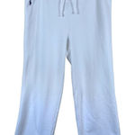 Ralph Lauren Sport Blue Label Cotton Raw Hem Capri Joggers Women’s Size L Photo 0