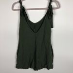 Slide‎ show green romper women’s size 6 Photo 3