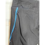 FitsT4 Sports NEW Black Riding Horse Equestrian Leggings Blue Details Small Photo 4