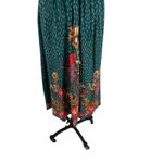 Anthropologie Bl-nk London The Tatiana Kaftan Dress Floral Print Green One Size Photo 13