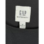 Gap maternity long sleeve black top size medium Photo 2
