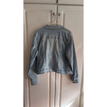 Women's Vintage America Light Blue Denim Jean Jacket L Size L Photo 1