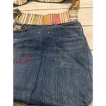 Handmade  Denim Princess Handbag Studded Pink 11x14 Handsewn Cruel Girl Photo 4