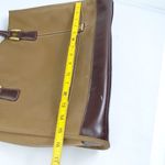 Diane Von Furstenberg FLAWS-  Large‎ Tote Shoulder Bag DVF Brown Vintage Photo 6