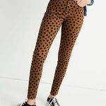Madewell  10” High Rise Painted Spots Skinny Jeans Size 24 Photo 0
