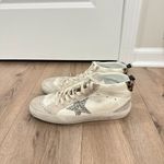 Golden Goose Mid Star Sneaker (Women) in White/ Platinum/ Leo Size 9US / 39EU Photo 6