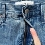 Aritzia Denim Forum The '90s Cargo Mini Denim Skirt Size 23 Blue Photo 6