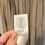 Wilfred Aritzia  tuberose dress tan birch chiffon NWOT medium Photo 7