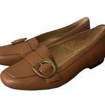 Naturalizer  Kayden Moc Buckle Accent Loafer English Tea Smooth Brown Size 9.5 Photo 0