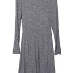 Anthropologie Dolan Left Coast Piper Pleated Skater Dress in Gray – Sz XS – EUC Photo 2