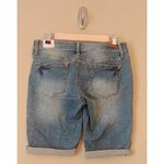 Dollhouse Modcloth Boyfriend Faded Cuffed Bermuda Jean Shorts Junior Size 5 NEW Photo 2