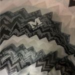 Missoni Large Canvas Tote Bag Multi Colored Abstract Floral Leather Trim Photo 7