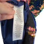 Aidan by Aidan Mattox Multicolor Sequin Bodycon Mini Dress NWOT Blue Size 12 Photo 6