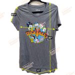 Disney DuckTales Graphic T-Shirt Womens XL Gray Short Sleeve Crew Neck Photo 1