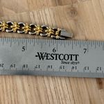 Bulova Diamond Vintage Ladies Watch Two-Tone Bracelet Case Shimmery Silver Dial Photo 13