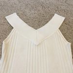 Xhilaration Off White V Neck Tank Top Sweater Photo 2