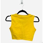 Pirates Script Gold Ring Hype & Vice Crop Top Yellow Purple Script Size Medium Photo 1