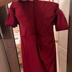Gown Style Ball Dress Red Size 12 Photo 3