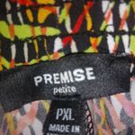 Premise  U.K. XLP Hot Coral Lime Palazzo Lounge Pants Petite Photo 3