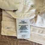 RE/DONE  Cream Frayed Jean Shorts 26 Waist Photo 13