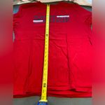 Tommy Hilfiger  red logo crew neck, short‎ sleeve t shirt, cotton, size Large Photo 5