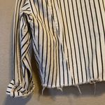 Nectar Clothing Stripped Jean Jacket Photo 3