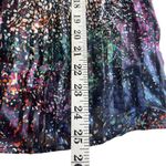 Reiss  Darcey High Neck Pleated Metallic Long Sleeve Evening Blouse Size 4 Photo 7