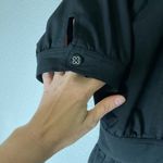 Banana Republic Banana Republic Button Front Black Dress Stretch Knee Pockets Womens 8 Photo 2