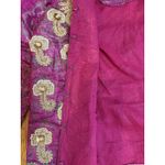 Handmade Vintage Embroidered Jacket Womens Zari Work Boho Ethnic Floral 90s See Measureme Photo 4