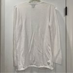 JM Collection  White Cardigan Women’s Medium Photo 6
