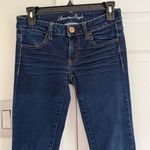 American Eagle  Women's Jegging Jeans Dark Wash Size 2 Super Stretch Fall Classic Photo 1