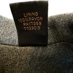 Ellen Tracy  Gray Wool Sleeveless Blazer/Jacket Button Vest Top Women’s Size 6 Photo 11