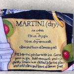 Retro PTNY Denim Jacket XL Women’s Patches Martini Cocktail Festive Novelty Blue Photo 5