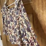 The Pioneer Woman Floral Blouse in blue‎ and Cream size M Gray Size M Photo 1