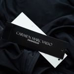 Carmen Marc Valvo .  High Neck Sheer One Piece Swimsuit. Photo 6