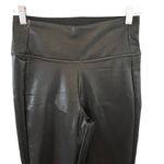 Athleta All Over Gleam Leather Legging Tights Photo 4