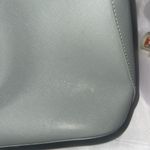 DKNY  WOMEN Baby Blue DOUBLE ZIPPER CROSSBODY PURSE/BAG~BRYANT PARK SAFFIANO LTHR Photo 4