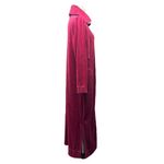Bob Mackie  Wearable Art Full Zip Velour House Coat Red Small Photo 4