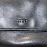 CRAZY HORSE EUC By Liz Claiborne Purse Shoulder Bag Leather Black Photo 1