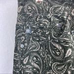 AG Adriano Goldschmied Adriano Goldschmeid Anthropologie Black & Gray Stevie Velvet Ankle Pants 29 Photo 5