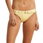 Billabong  -The‎ Salty Blonde Yellow Sundipped Bikini Bottoms Medium- NWT Photo 2